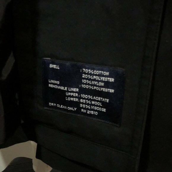 RALPH LAUREN CHAPS Rain Repellent Overcoat 48R - Picture 3 of 8